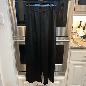 Vintage Adolfo saks fifth ave  Women's satin flared pants no size tag m?